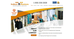 Desktop Screenshot of indoorrestoreca.com